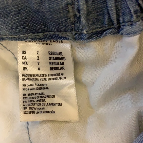 ๐ AMERICAN EAGLE palazo jean pants, size 2๐ - Picture 5 of 5